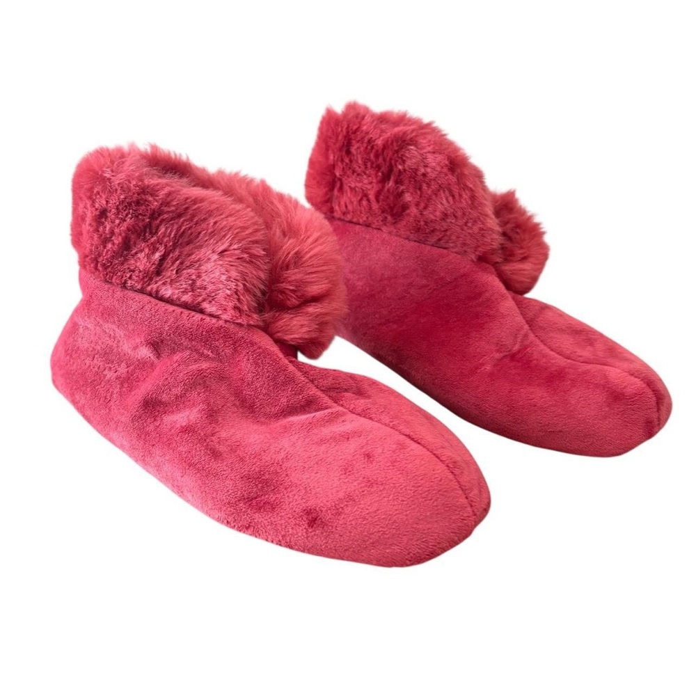 Dearfoams Red Slippers